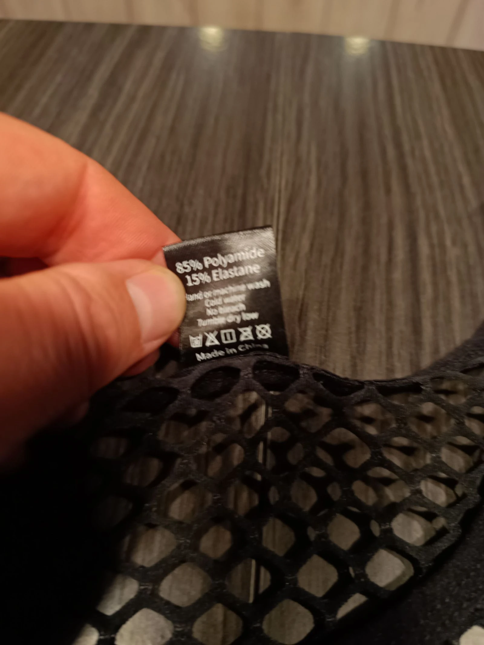Heren zwart mesh gebreide tanktop – photo 9